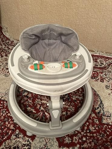 Детские ходунки Babywalker - Круглая устойчивая база с плавными