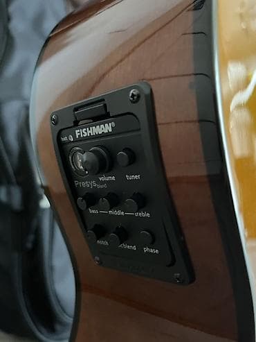 дека: Классическая гитара Yamaha C80 с Китай электроникой Fishman Presys — 2