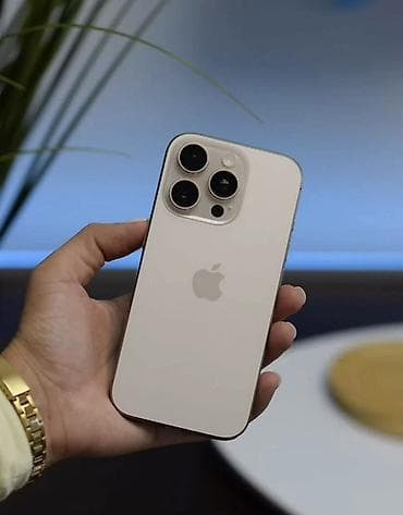 poco 5f: IPhone 16 Pro, Б/у, 256 ГБ, Natural Titanium, 90 % — 1