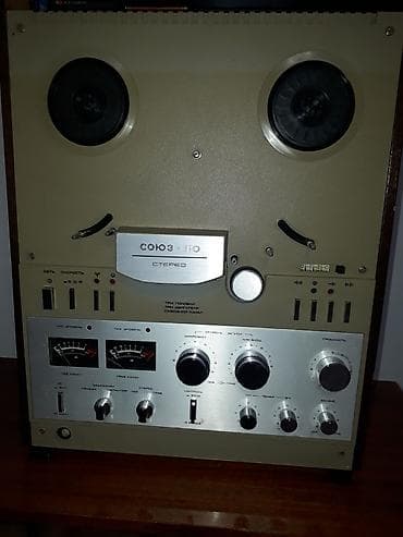 fifine ampligame: ПРОДАЮ! Катушечный магнитофон Союз 110 стерео. Требуется ремонт — 1