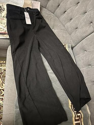 Личные вещи: Брюки Палаццо, Вельвет, Новый, XL, 2XL — 3