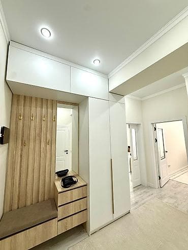 Батирлер: 1 бөлмө, 52 м², Асанбай мкр Элитка, 5 кабат, Дизайнердик оңдоо — 3
