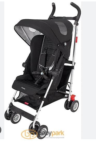 easy wolker: Коляска, цвет - Черный, Б/у — 1