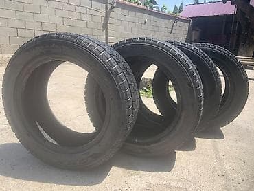 Шиналар жана дисктер: Продаю комплект зимних шин Dunlop Studless (205/55 R16) — Япония! — 2