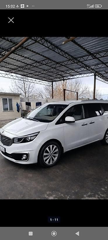 Kia: Kia Carnival: 2017 г., 2.2 л, Автомат, Дизель, Минивэн — 2