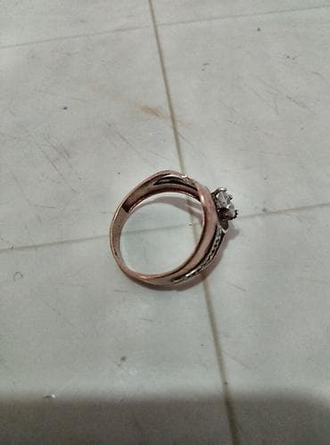 отдам вещи: Кольцо, Проба 585, Женские, Циркон, Винтажный стиль, Б/у — 2