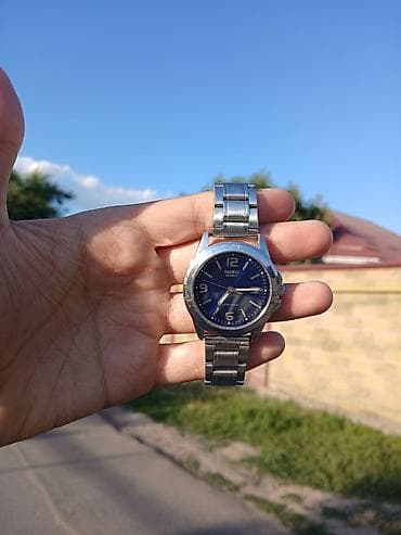 обычные часы: Классические часы часы, Casio, Япония, Водонепроницаемые, Мужские, Б/у — 4