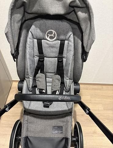 Коляски: Коляска, Cybex, цвет - Серебристый, Б/у, Платная доставка, Самовывоз — 2