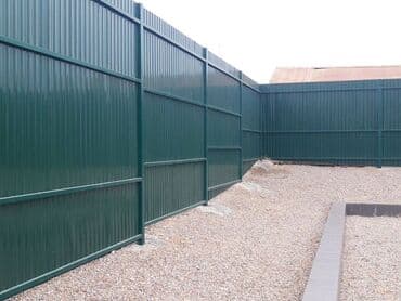 профнастил для забора: Изготовление и монтаж заборов всех видов, глухие из профнастила — 15