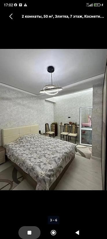 1 комната, 50 м², Элитка, 7 этаж, Дизайнерский ремонт — 4
