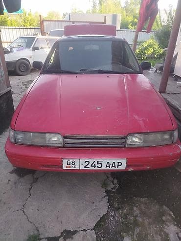 go park: Mazda 626: 1988 г., 2 л, Ручные, Бензин, Седан — 1