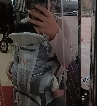 Детский мир: Эргорюкзак-переноска Ergobaby OMNI Breeze (SoftFlex Mesh), серый - — 1