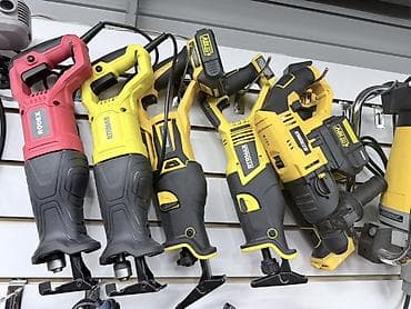 Электроинструменты: Сабельные пилы и аккумуляторные/сетевые электроинструменты — 1