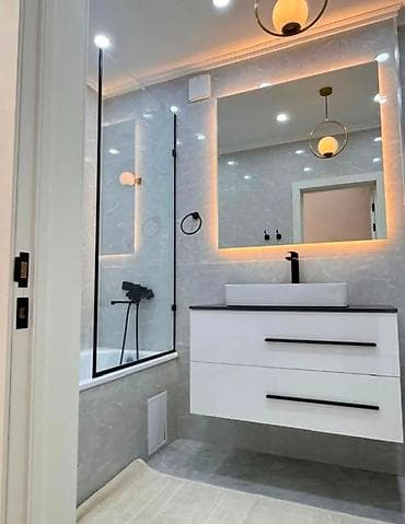 osh flat: 2 комнаты, 70 м², Ала-Арча ТРЦ Элитка, 10 этаж, Евроремонт — 3