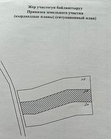 участок юишкек: 28 соток, Для строительства, Красная книга, Договор купли-продажи — 4
