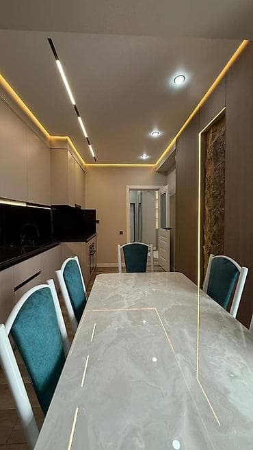 kyrgyz: 3 комнаты, 84 м², Элитка, 11 этаж, Евроремонт — 2