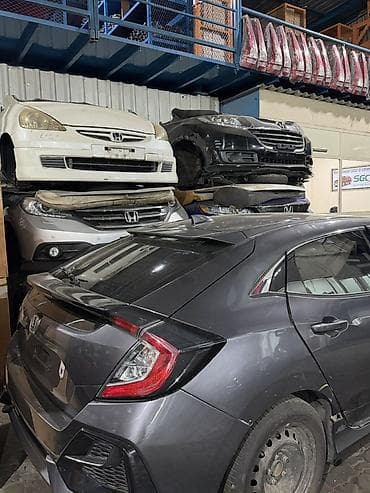 усилитил: Бампер Honda, Б/у, Оригинал — 4