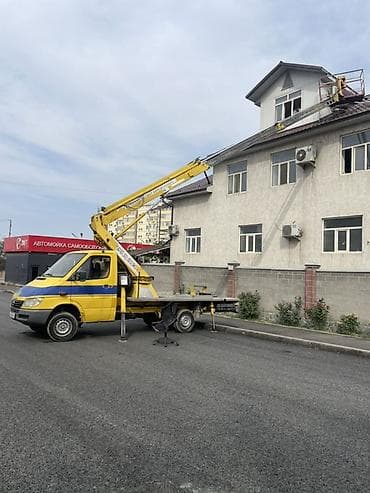 work equip: Услуги автовышки на базе малотоннажного шасси - Рабочая высота: около — 2