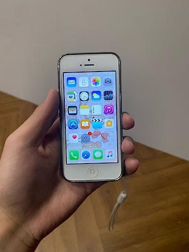 apple iphone 6 plus: IPhone 5, 16 ГБ, Белый, Чехол — 8
