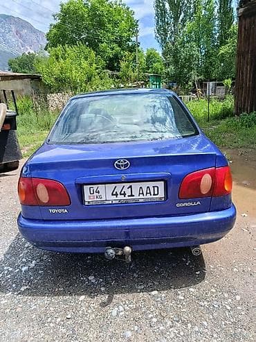 опел вектра с: Toyota Corolla: 1999 г., 1.3 л, Механика, Бензин, Седан — 3