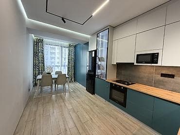 Недвижимость: 1 комната, 46 м², Элитка, 6 этаж, Дизайнерский ремонт — 4