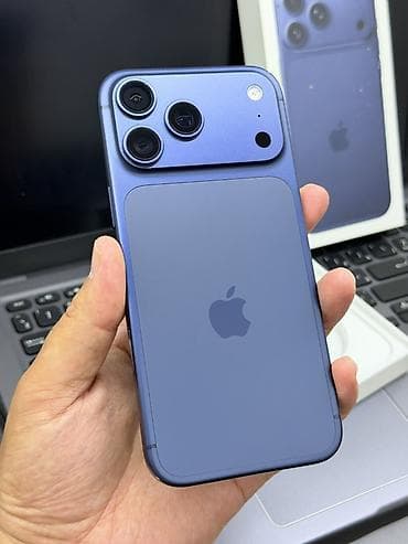 epix pro gen 2: IPhone 17 Pro Max, Б/у, 256 ГБ, Синий, Коробка, 100 % — 2