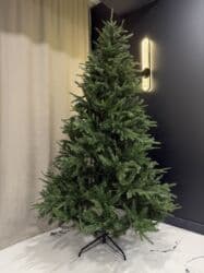продам елку искусственную: Новогодние ёлки с гирляндой теплого белого свечения 210 см и 180 см — 4