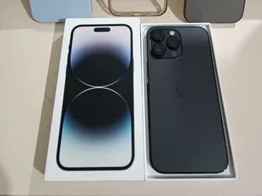 сетевой кабель купить бишкек: IPhone 14 Pro Max, Б/у, 256 ГБ, Black Titanium, 83 % — 2