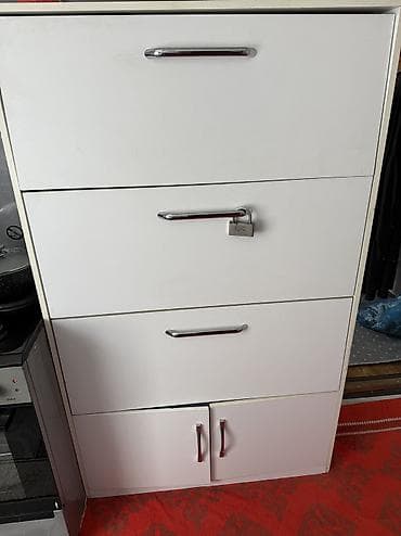 Шкафы: Шифоньер, шкаф для одежды, Б/у, Дерево — 1