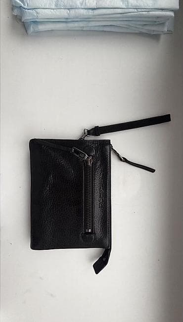 сумку портфель: Massimo Dutti клатч Состояние новый Толстая плотная кожа Можно и — 2