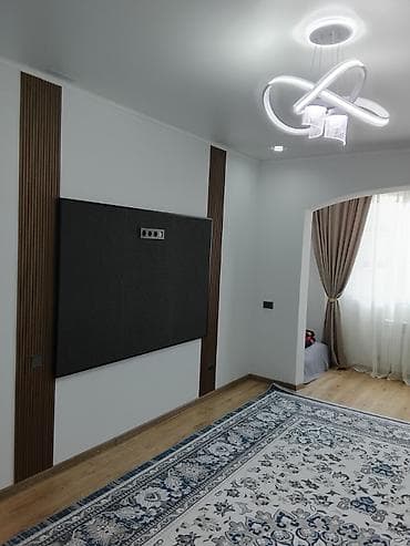 Батирлер: 1 бөлмө, 43 м², Ынтымак ж/м 5 кабат, Евро оңдоо — 4