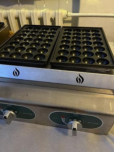 Кафелер, ресторандар үчүн: Профессиональные аппараты для японских сладостей Аппарат для тайяки — 4