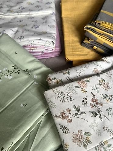 Постельное бельё из хлопка, несколько расцветок и комплектов