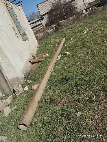 Асбестоцементная труба (хризотилцемент) - Тип: полая круглая труба