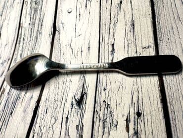 именной блокнот на заказ: Ложка чайная именная для подарка из нержавеющей стали. На заказ — 3