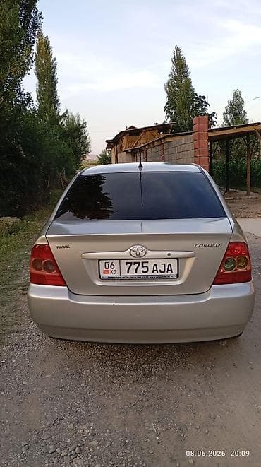 x elite: Toyota Corolla: 2006 г., 1.6 л, Механика, Бензин, Седан — 2
