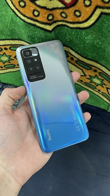 redmi note 10 бу: Redmi, Redmi 10, Б/у, 64 ГБ, цвет - Синий, 2 SIM — 1