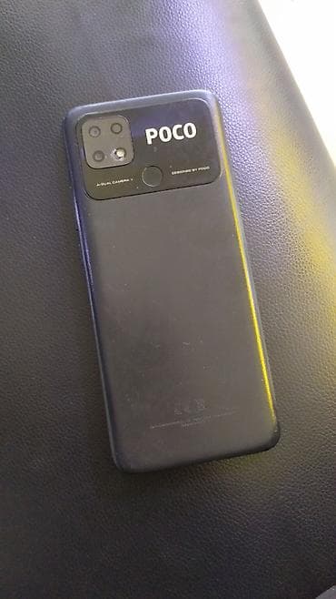 tecno camon 40 pro: Poco C40, Б/у, 64 ГБ, цвет - Черный, 2 SIM — 2
