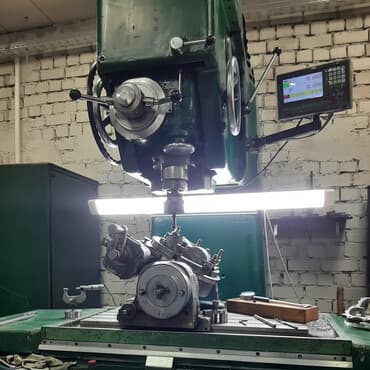 фрезерные работы: * Координатно-расточные работы . * Фрезировка головок гбц с углом — 1