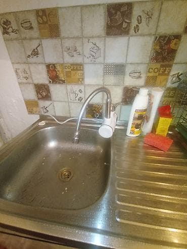 детская кроватка с пеленальным столиком: Тумба для кухни, С мойкой, Напольная, Самовывоз, цвет - Белый — 2