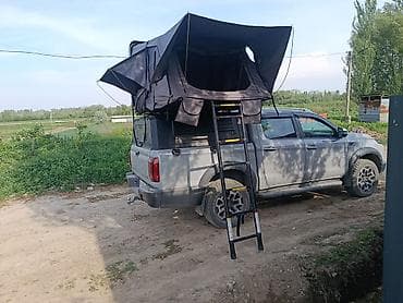 ночной виденя: Автомобильная палатка на крыше (roof-top tent) с выносным тентом и — 5