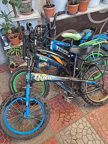 Балдар транспорту: Балдар үчүн велосипед, 2 дөңгөлөктүү, 1 - 3 жаш, Колдонулган — 2