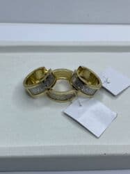 свадебные платья в бишкеке цены: Набор украшений, Проба 585, Новый, Цвет металла: Желтый — 1