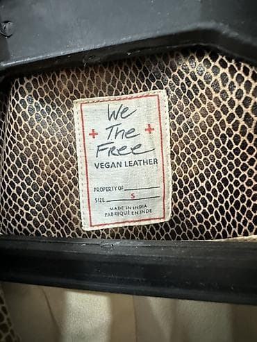 Верхняя одежда: Кожаная куртка, Косуха, Экокожа, Укороченная модель, S — 3