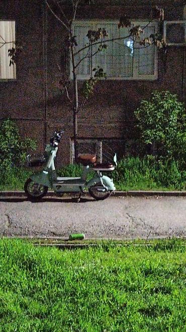 скутер электрон: Электроскутер ретро-стиля, мятный цвет - Электрический привод — 1