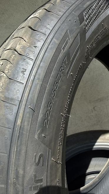 vossen diska: Шины 225 / 55 / R 17, Лето, Б/у, Комплект, Легковые, Корея, Hankook — 2