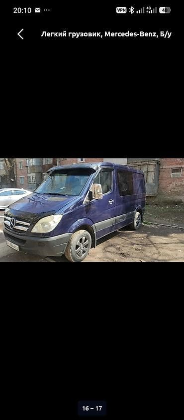 генератор спринтер тд: Легкий грузовик, Mercedes-Benz — 1
