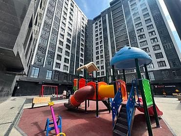 двухур: 1 комната, 51 м², Элитка, Таш-Рабат ТРЦ Элитка, 15 этаж, ПСО (под самоотделку) — 2