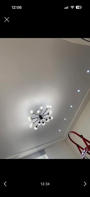 a frame: Натяжной потолок Матовое Монтаж — 1