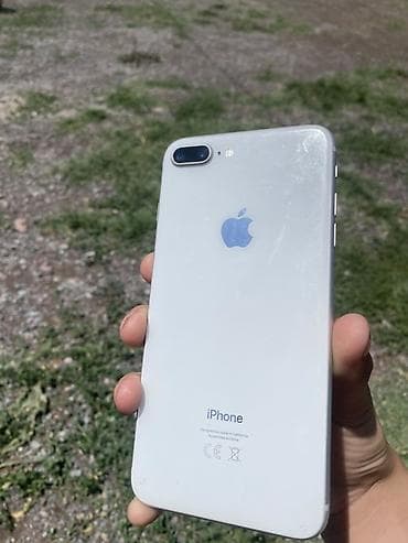 IPhone 8 Plus, 64 ГБ, Белый, 100 %